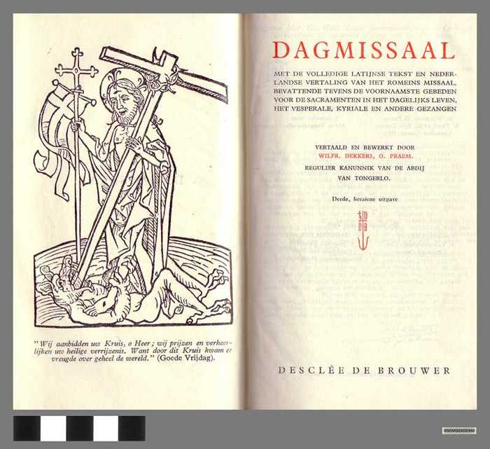 Boekje: Dagmissaal met vespers