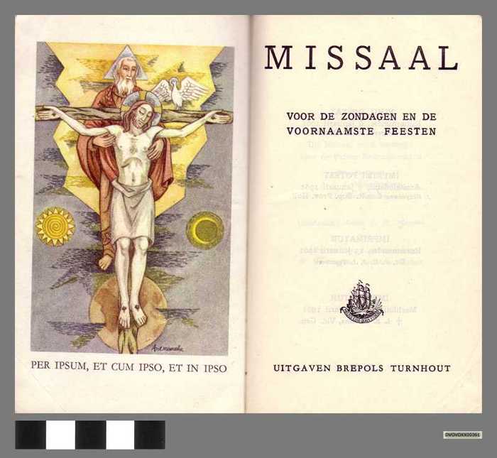 Boekje: Missaal voor de zondagen en de voornaamste feesten