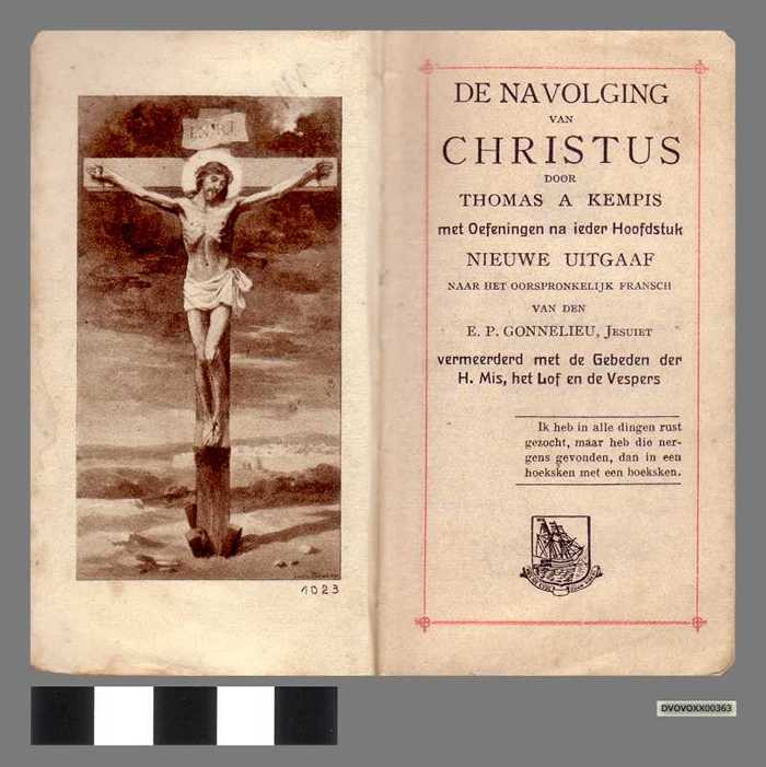 Boekje : Navolging van Christus