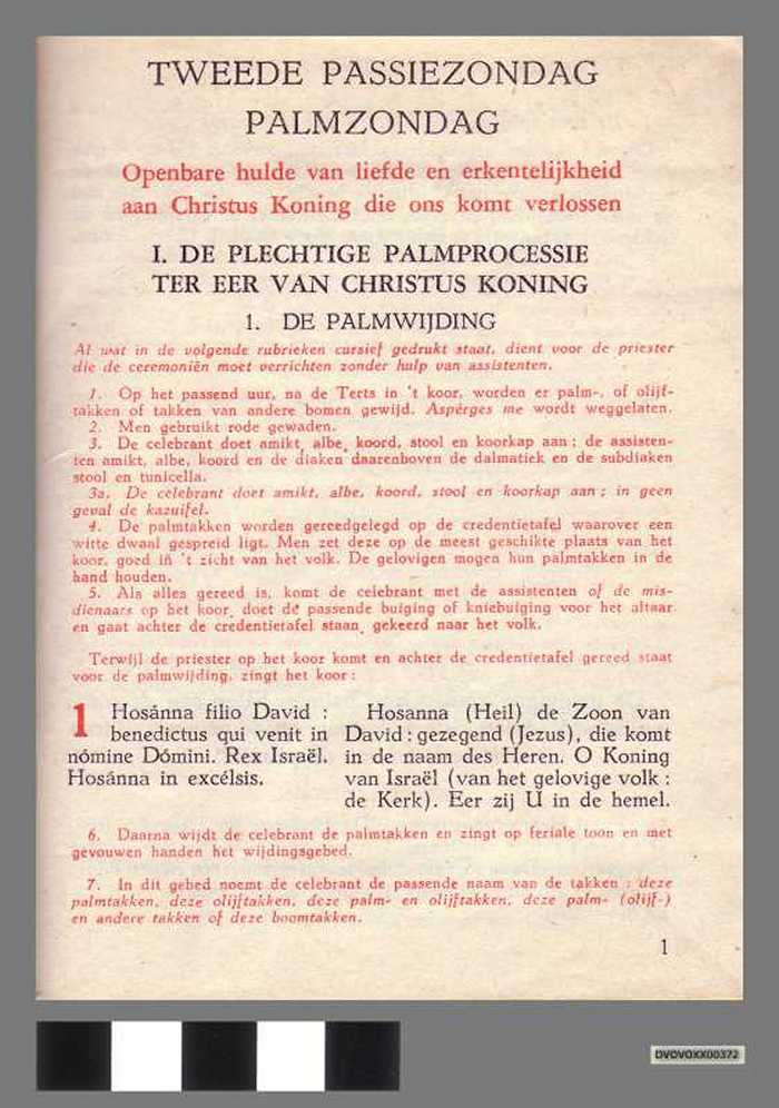 Boekje: De goede week