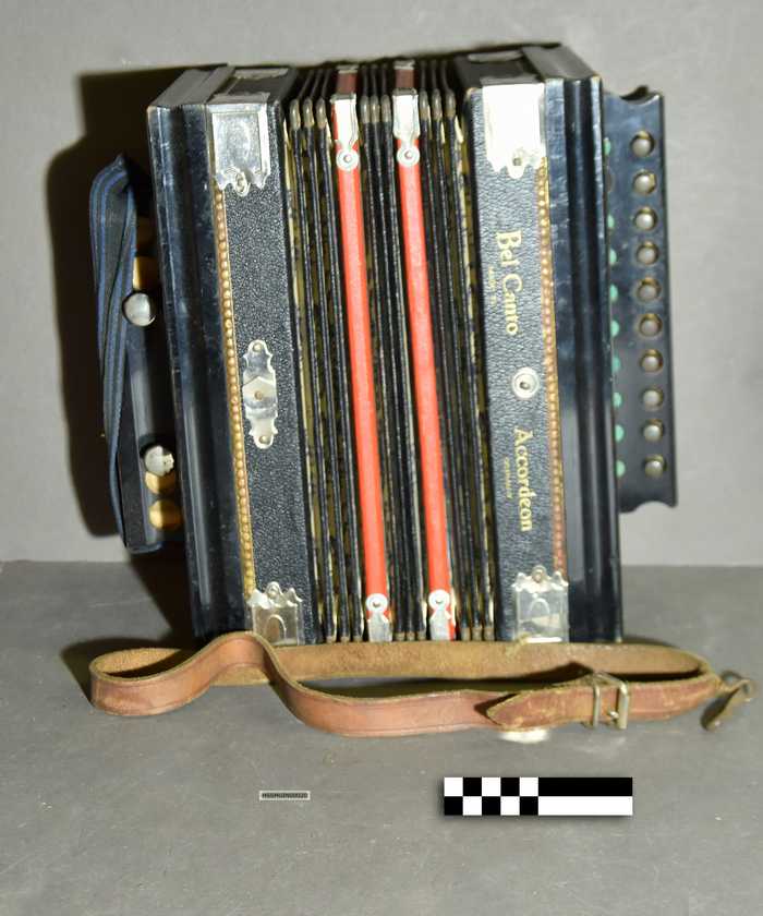 Trekzak - 1-rijenharmonica