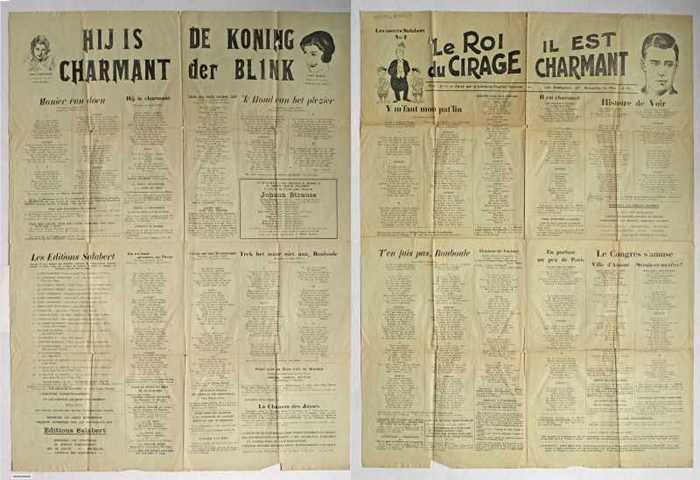 Manier van doen (Historie de voir)/Hij is charmant (Il est charmant)/Als wij maar spreeken van Parijs (En parlant un peu de Paris)/Heb mij toch immer