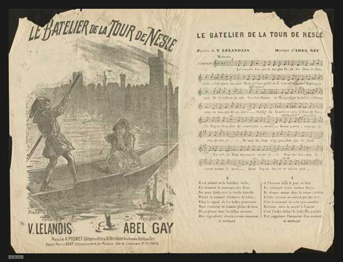 Le Batelier de la tour de Nesle