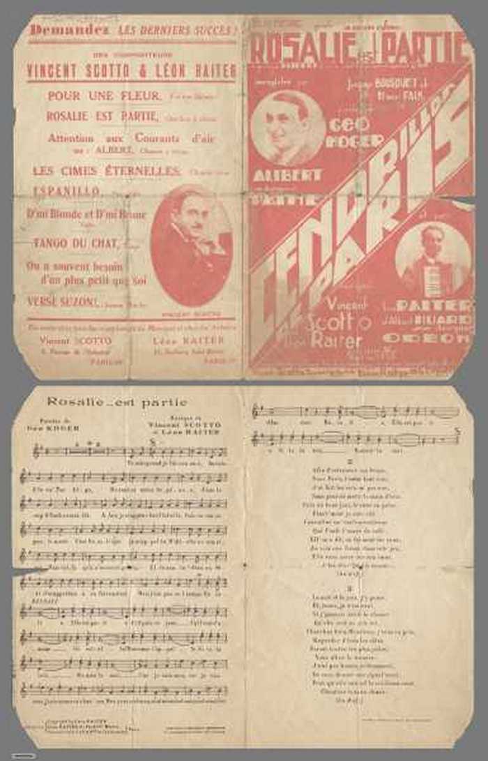 Rosalie... est partie