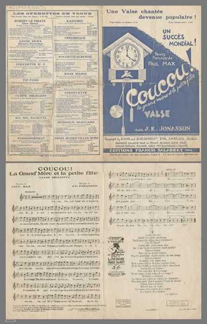 Coucou! La grand mère et la petite fille