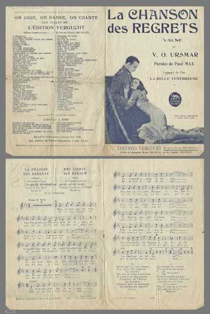 La Chanson des Regrets (Het liedje van berouw)