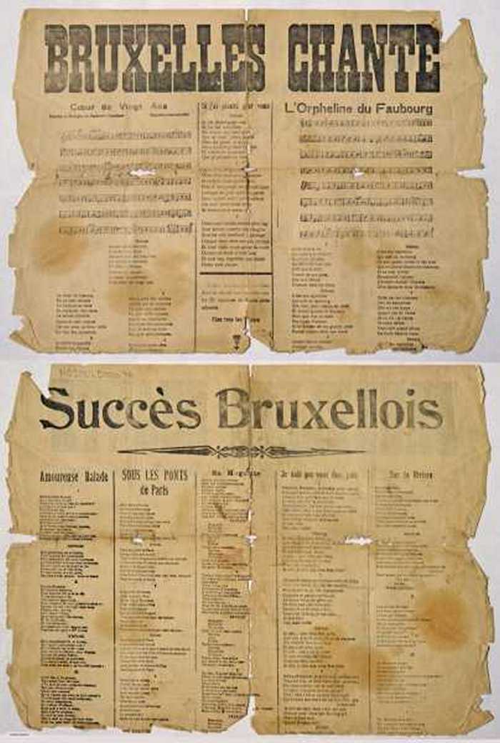 Coeur de Vingt Ans/Si jai pleuré pour vous/LOrpheline du Faubourg/Amoureuse Balade/Sous le ponts de Paris/Sa Muguette/Je sais que vous êtes jolie/Su