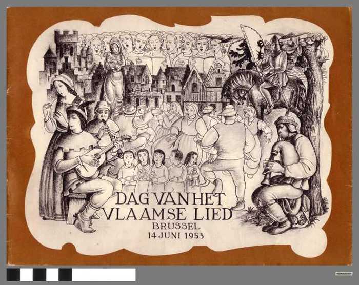 Dag van het Vlaamse Lied - Brussel 14/06/1953