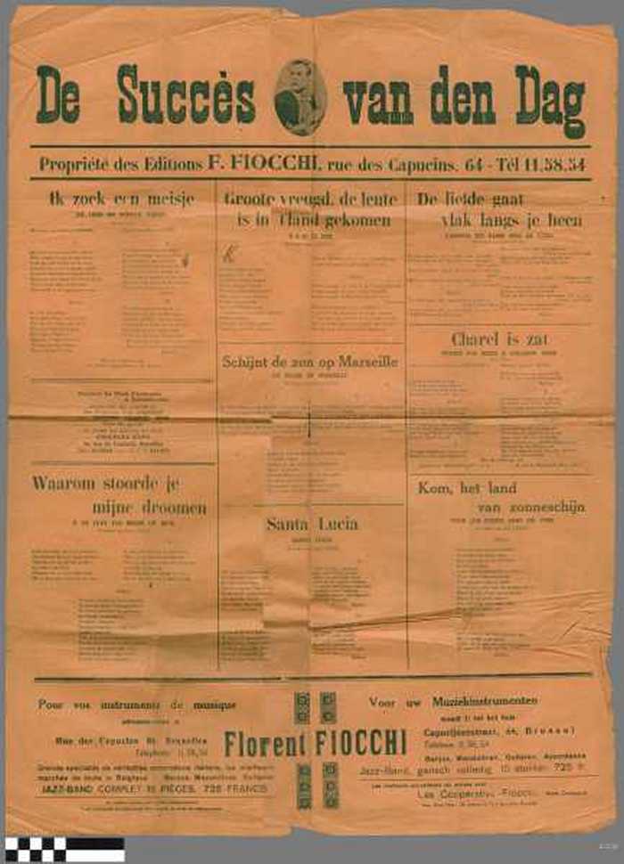 Les derniers succès du Jour: Y a dla Joie / Au soleil de Marseille / Ne jouez pas avec mon coeur / Lamour est passé près de vous / Santa Lucia Naples
