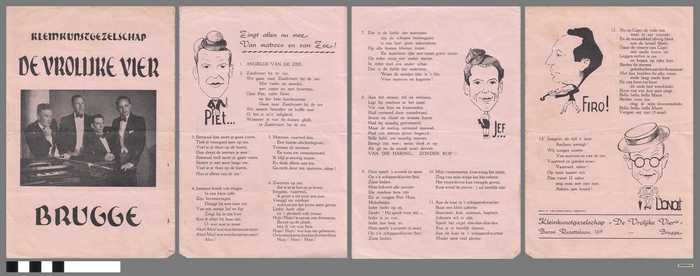 Kleinkunstgezelschap De Vrolijke Vier - Brugge