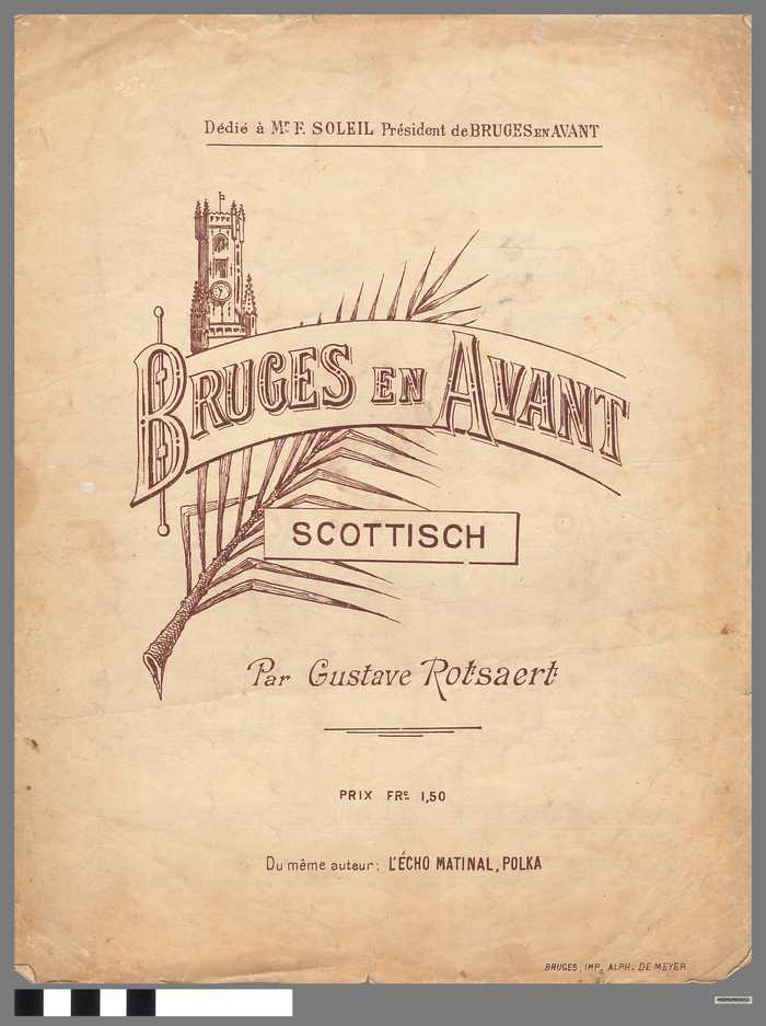 Bruges en Avant - SCOTTISCH Par Gustave Rotsaert