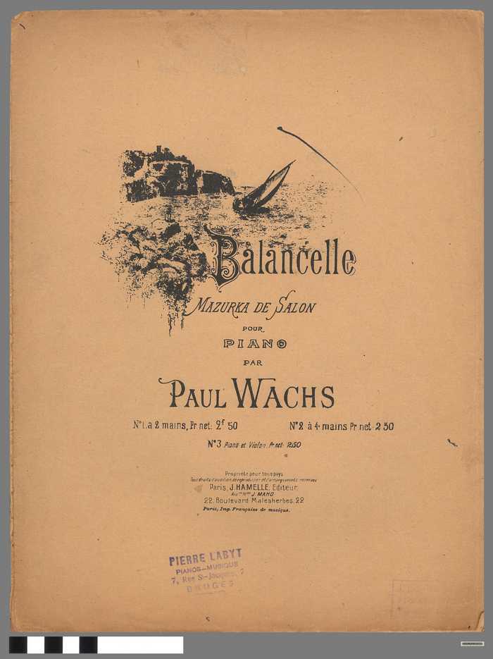 Balancelle - Mazurka de Salon pour piano