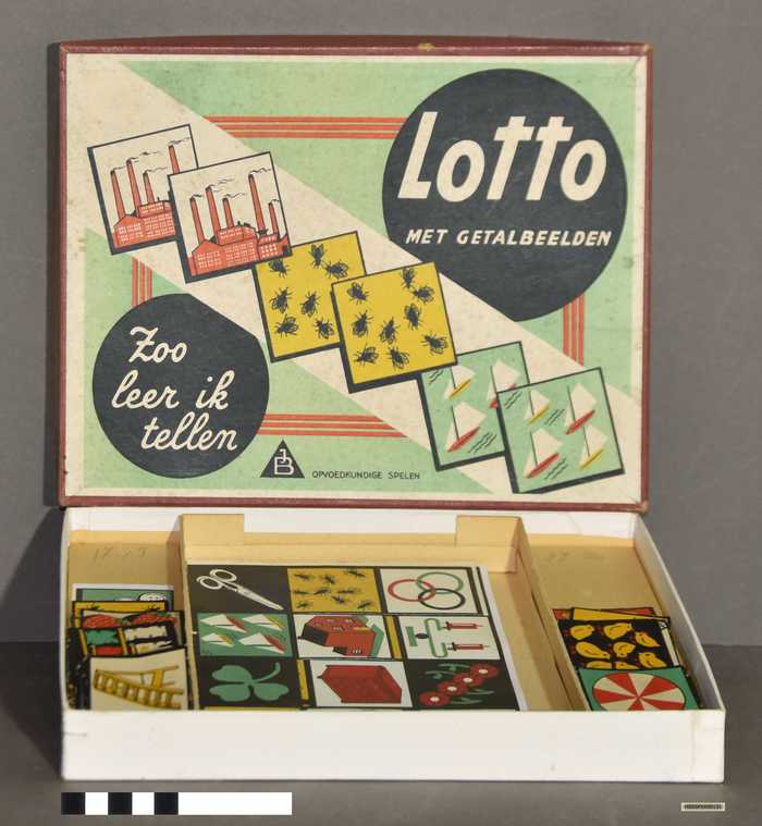 Opvoedkundig spel: Lotto met getalbeelden