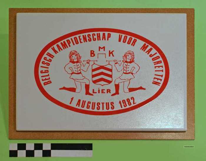 Tegel Belgisch Kampioenschap voor Majoretten 1982