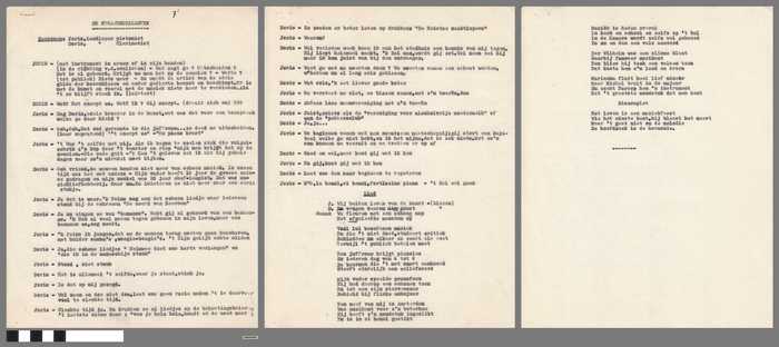 Bundel toneel-, cabaret- en liedteksten van de toneelgroep 'De Vrolijke Vier alle Vijf'