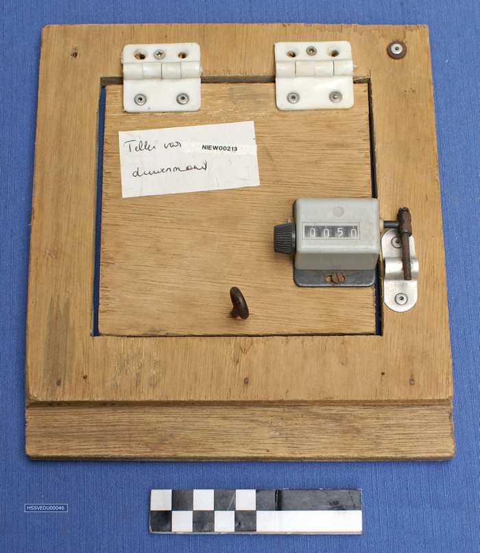 Teller voor duivenmand