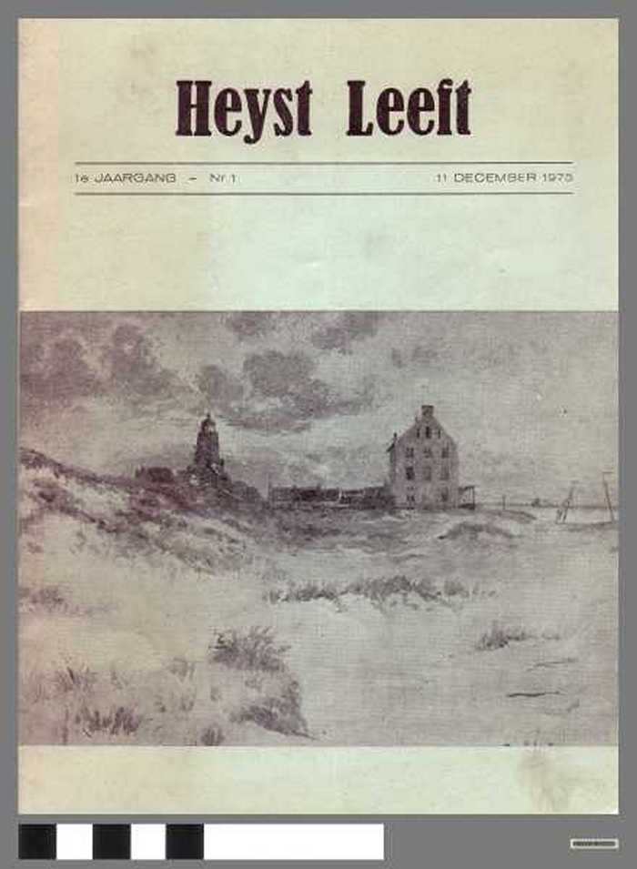 Boekje: Heyst leeft - 1e jaargang - Nr 1