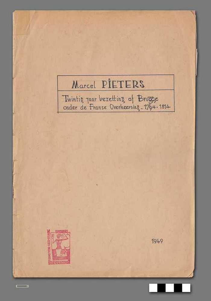 Twintig jaar bezetting of Brugge onder de Franse overheersing - 1794-1814