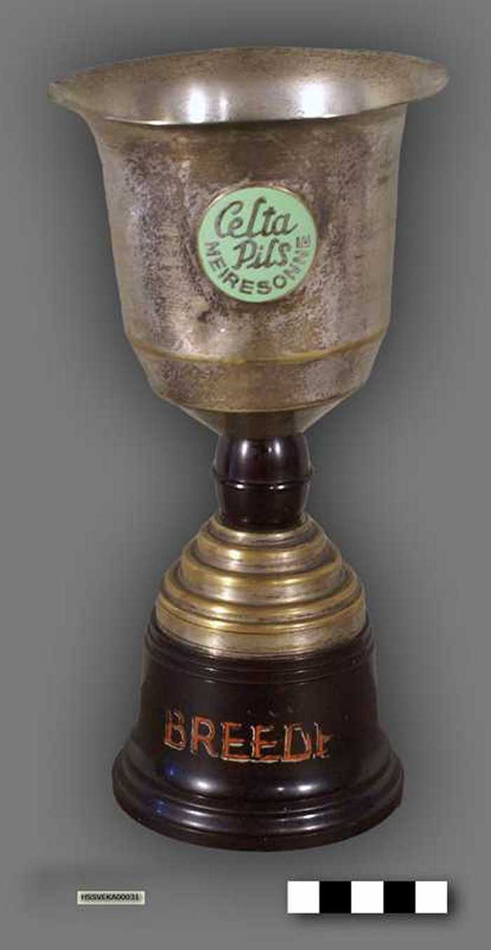 Beker:  Breedene - 1950 - Celta Pils Meiresonne