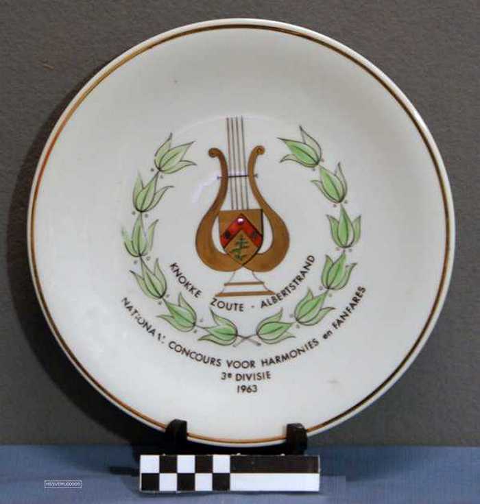 Sierbord: Nationaal Concours voor Harmonies en Fanfares - 3e Divisie - 1963