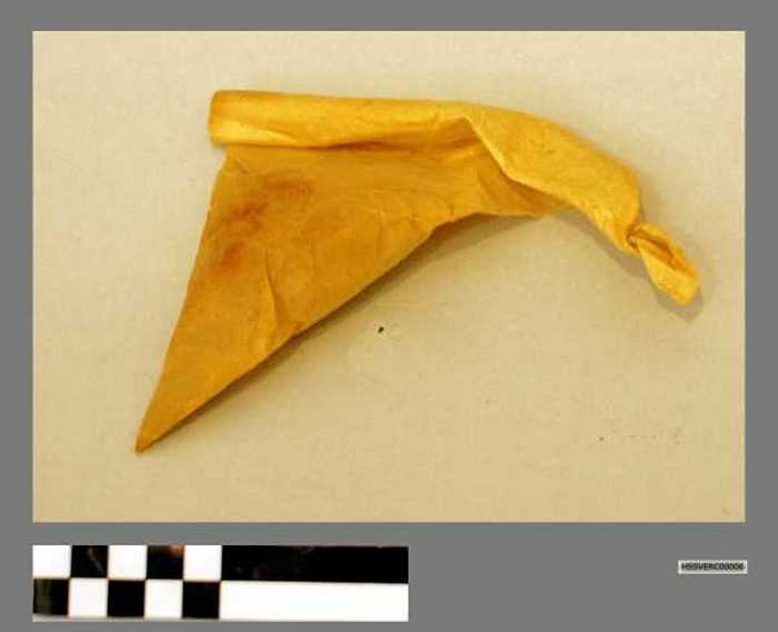 Zakje met tabak voor prijskamppijp