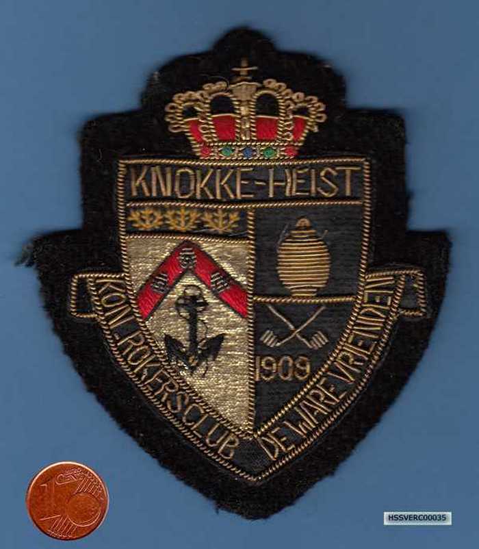 Embleem: Wapenschild Kon. Rokersclub - De ware vrienden