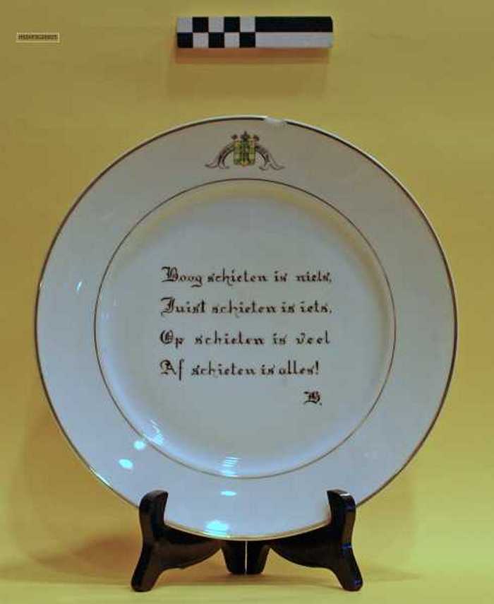 Sierbord Duinengalm - Heist a/Zee - 1878