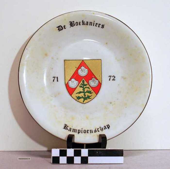 Sierbord - DE BOEKANIERS -  71-72  Kampioenschap