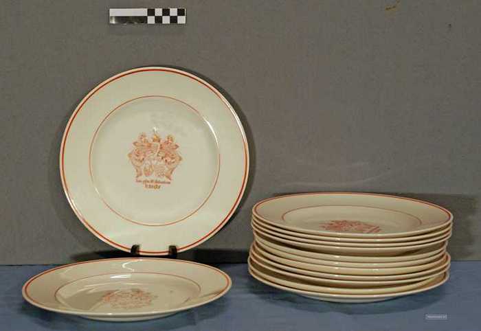 Eetbord - Koninklijke Gilde St. Sebastiaan Knocke (13 stuks)