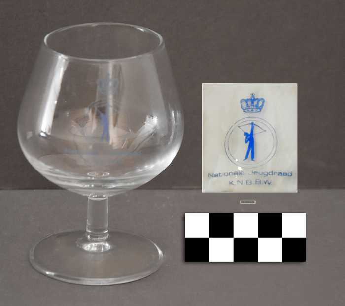 Cognacglazen - Nationale jeugdraad K.N.B.B.W. - 5 stuks