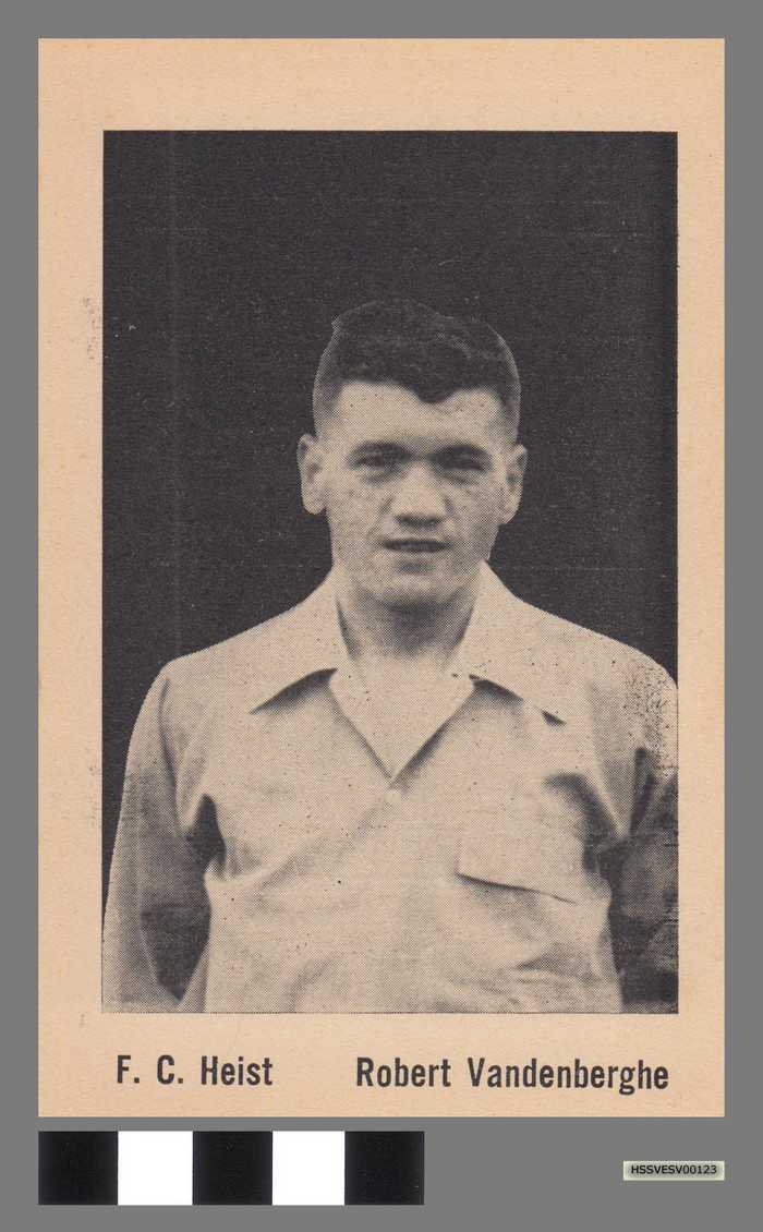 Prent van voetballer van F.C. Heist - Robert Vandenberghe