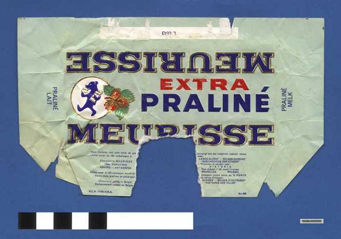 Chocoladewikkel Meurisse extra praliné