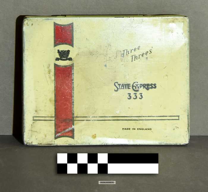 Blikken doos 'State Express sigaretten'