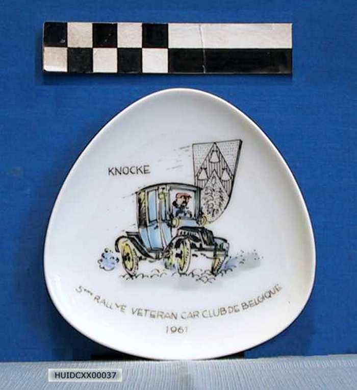 Asbak - Knocke 5e Rallye Veteran Car Club de Belgique 1961