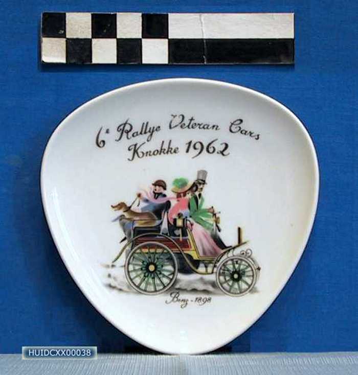 Asbak - 6e Rally Veteran Cars Knokke 1962