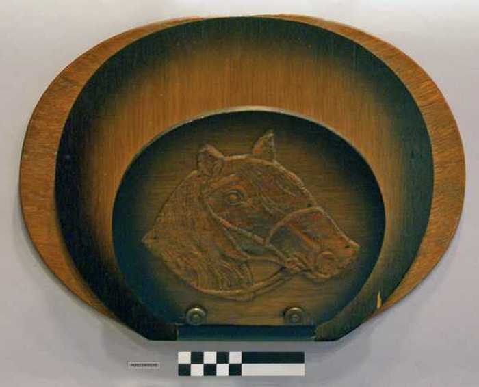 Houten documenthouder