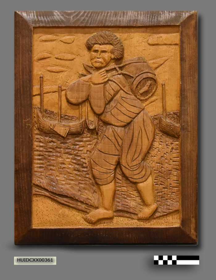 Houtsculptuur: Het Heists Lavertje