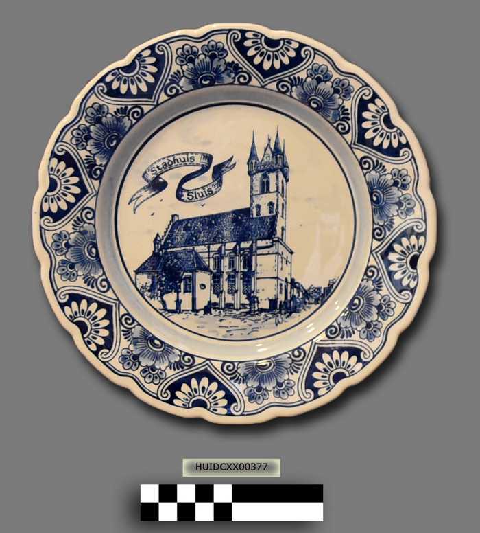 Sierbord: Stadhuis Sluis