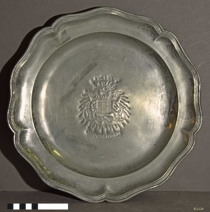 Tinnen bord: Heist - Duinbergen