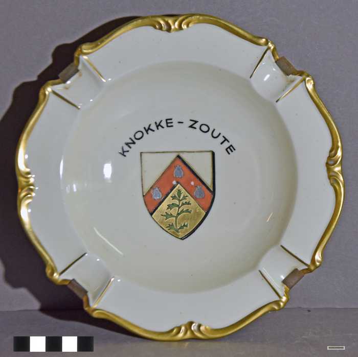 Decoratief bord: Knokke Zoute