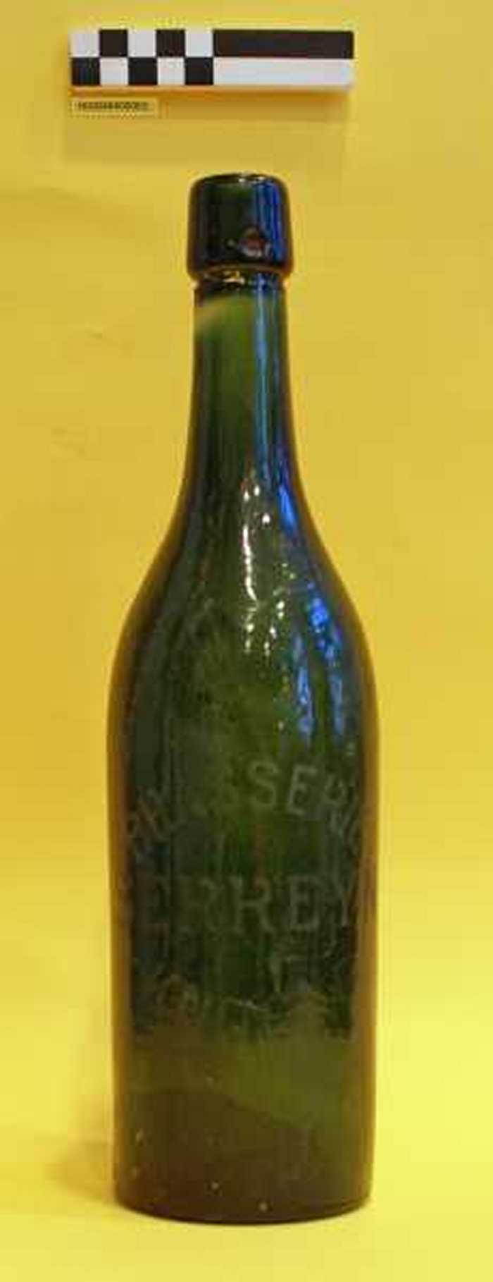 Groene bierfles `Brasserie Serreyn