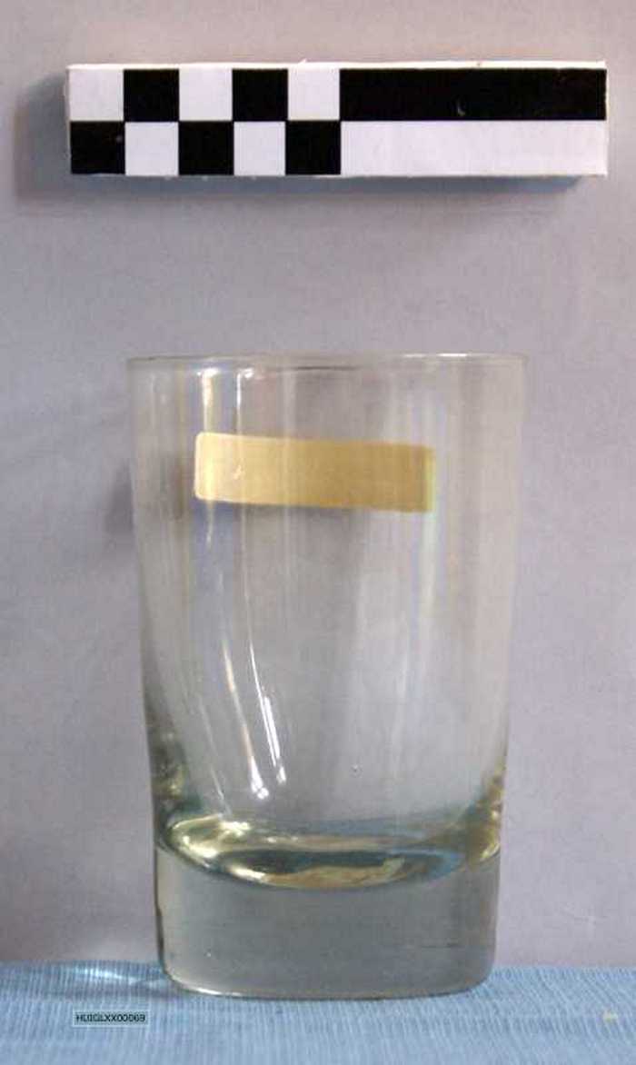 Drinkglas met dikke bodem