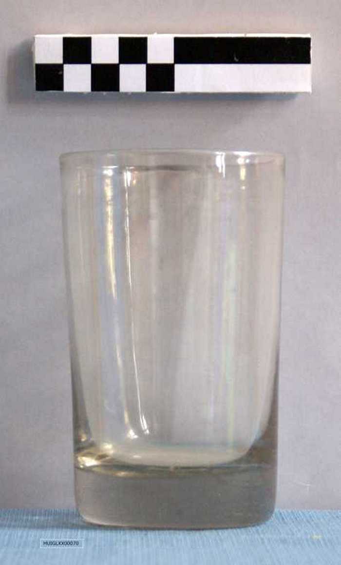 Drinkglas met dikke bodem