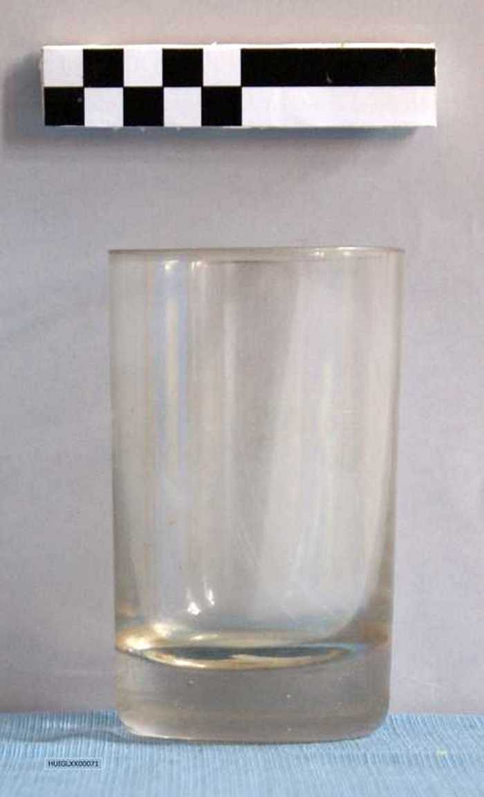 Drinkglas met dikke bodem