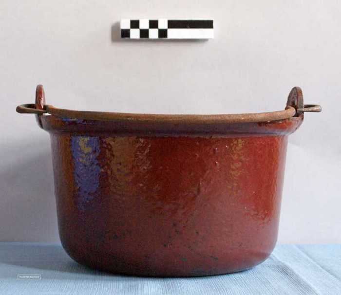 Gietijzeren kookpot met hengsel