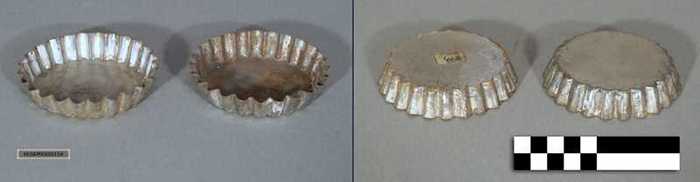 Bakvormpjes voor taartjes (2 stuks)