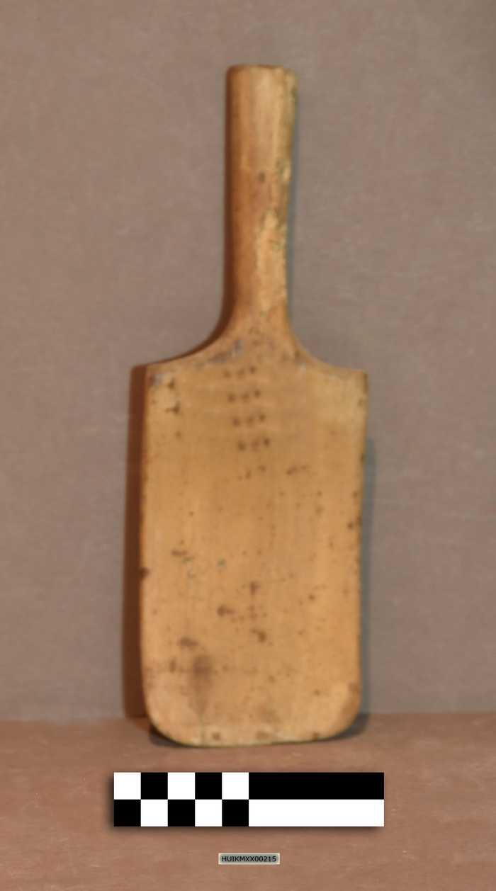 Houten gekromde spatel (spaan)