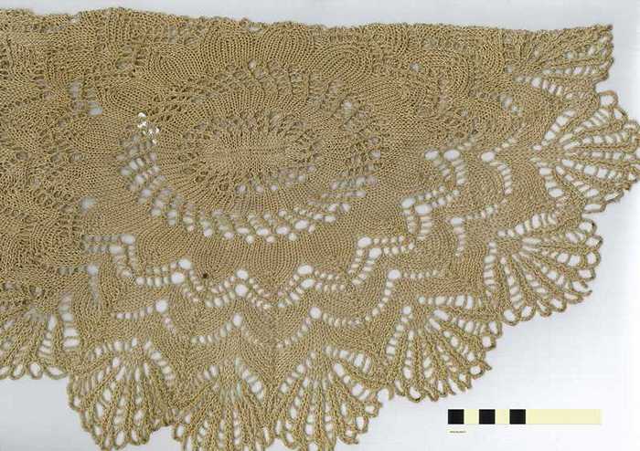 Sierlapje in haakwerk