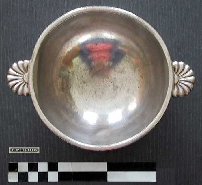 Zilveren soepkom `Hôtel du Lion dOr - Blankenberghe