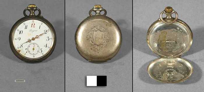 Zakhorloge met ketting - Longines